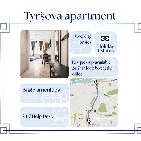 Апартаменты Tyrsova Прага
